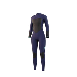 Womens Star 3/2mm Back Zip Wetsuit- Night Blue - 2024